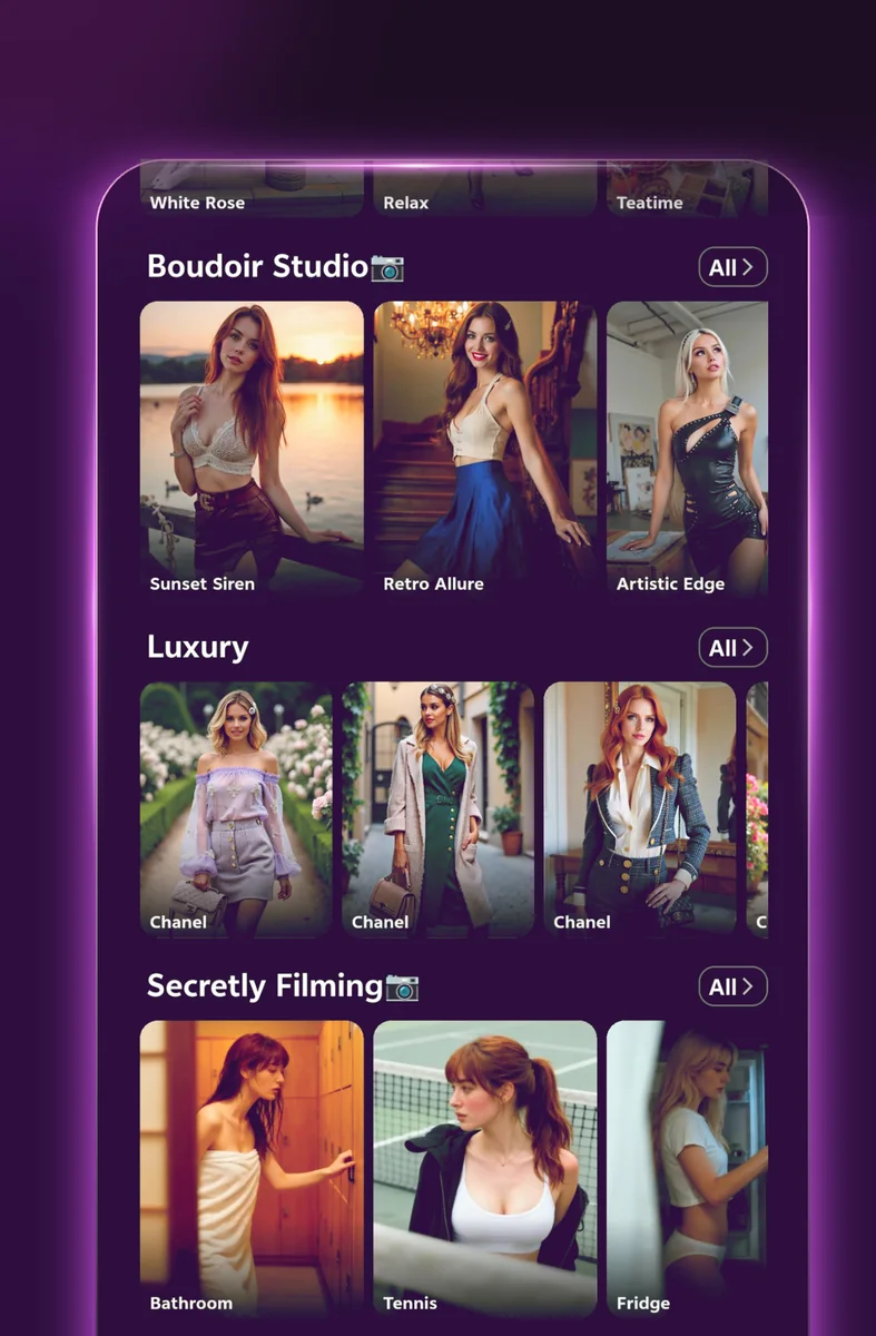 Creative template library in ReelFig